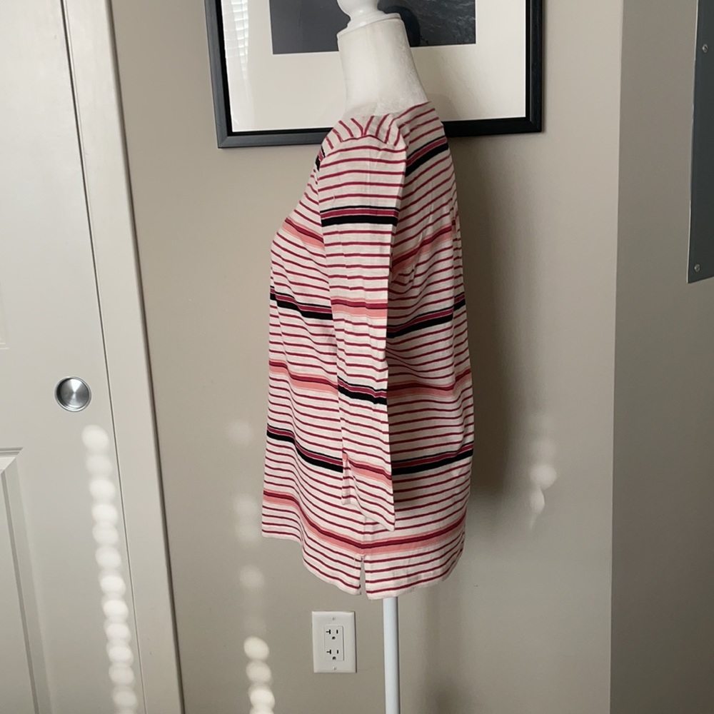 Striped Loft 3/4 Sleeve Top! - Picture 3 of 7